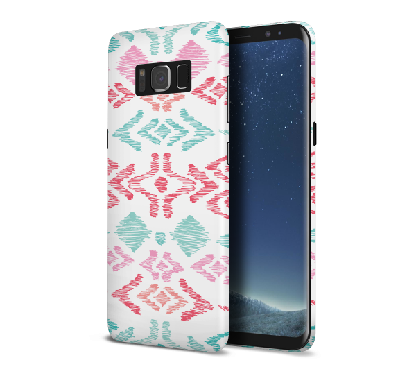 Blue and Pink Zig Zag for Apple iPhone, Samsung Galaxy, & Google Pixel
