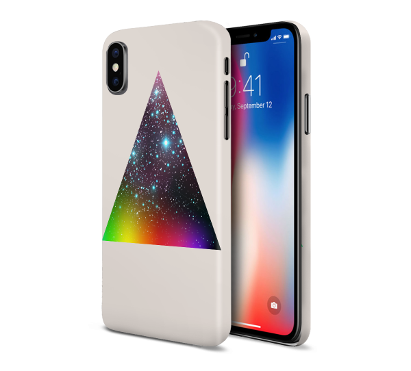 Pink Floyd Geometric Triangle Phone Case for Apple iPhone, Samsung Galaxy, & Google Pixel